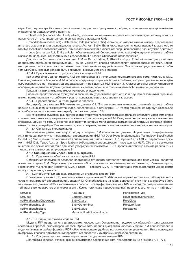 ГОСТ Р ИСО/HL 7 27951-2016, страница 185